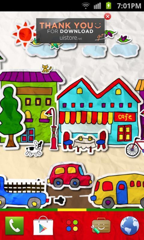 paper town Theme截图5