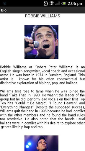 Robbie Williams截图6