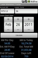 Lease Kilometers Tracker 1.2.0截图2