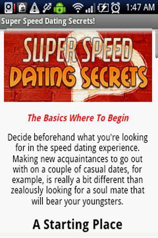 Dating Tips and Secrets截图1