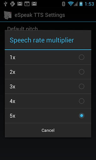 eSpeak TTS截图4