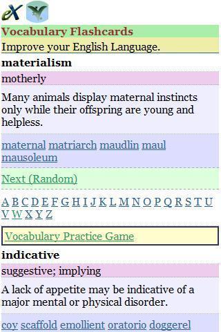 Vocabulary Flashcards截图2