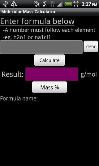 分子质量计算器截图5