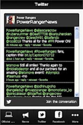 超级战队 Power Rangers Fan App.截图1