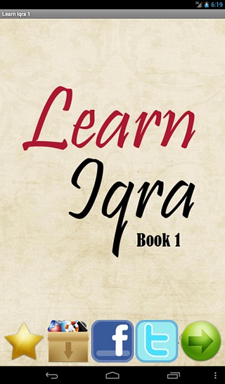 Learn Iqra Book 1截图2