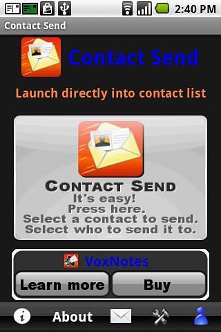 Contact Send截图2