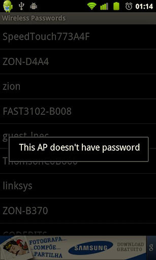 Wireless Passwords截图1