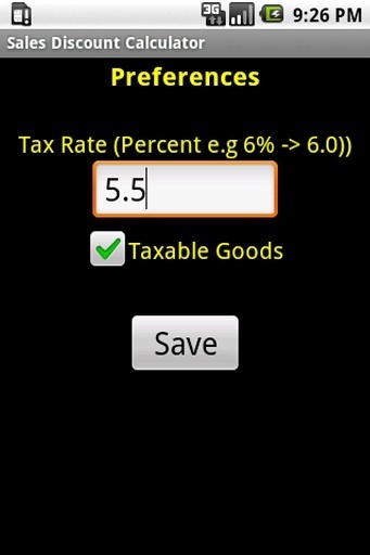 Sales Discount Calculator截图1