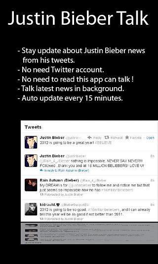 Justin Bieber Talk截图1