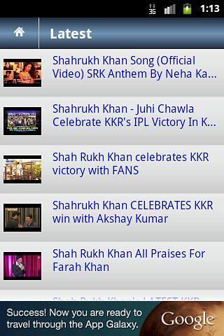 Shahrukh Khan Video Songs截图2