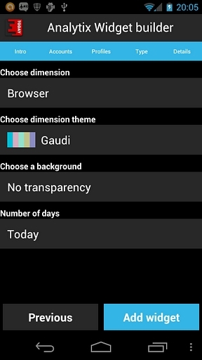 Analytix Widgets截图1