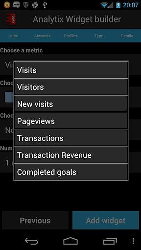 Analytix Widgets截图5