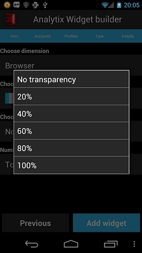 Analytix Widgets截图6