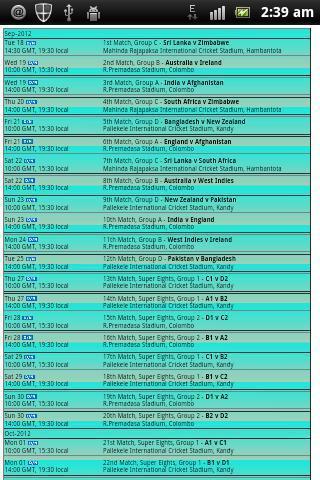 世界T20 2012年附表截图6