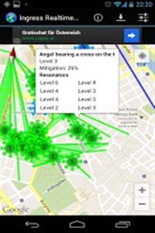 Ingress Realtime Map截图3