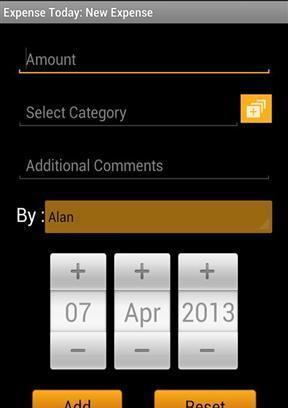 Expense Today截图2