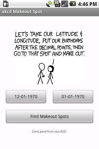 xkcd Make-Out Spot截图2