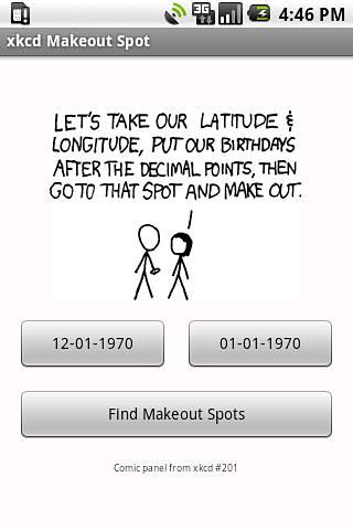 xkcd Make-Out Spot截图3