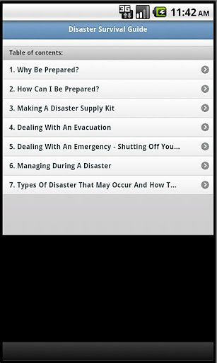 Disaster Survival Guide截图3