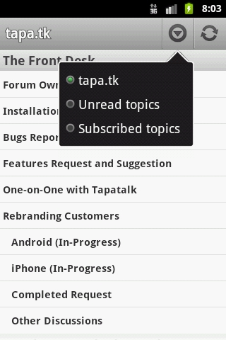 Convo (Tapatalk client)截图4