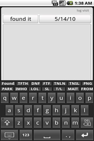 Geocaching Keyboard截图1