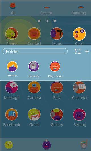 S-PARTNERS GO Launcher Theme截图2