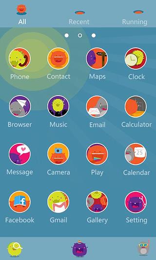 S-PARTNERS GO Launcher Theme截图3