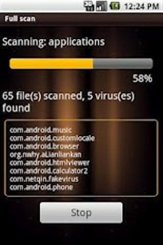 网秦防病毒软件 Android Antivirus Beta Free截图1