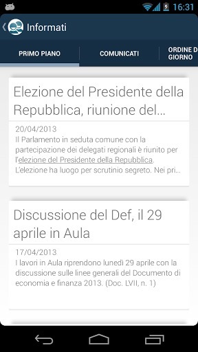 In Camera - Politica italiana截图1