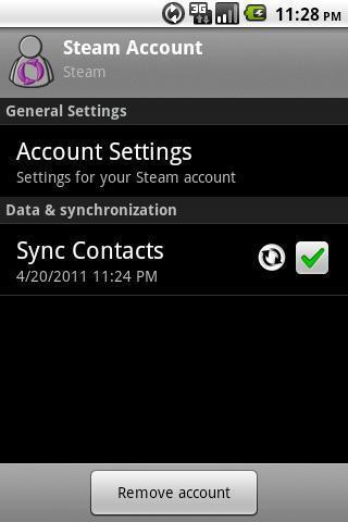 Contact Sync for Steam截图2