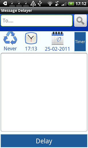 Message Delayer截图1