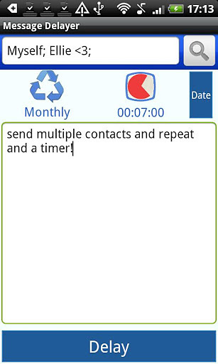Message Delayer截图3