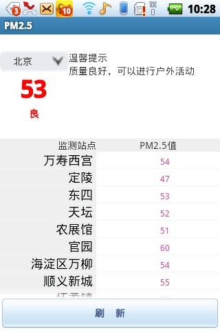 PM25检测截图1