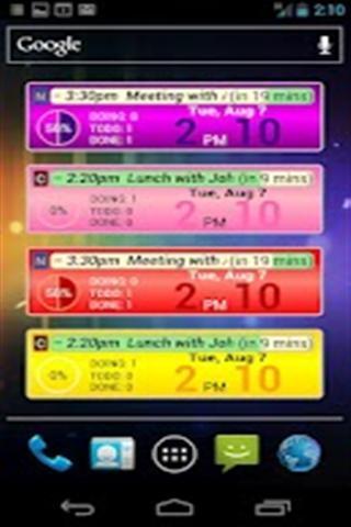 SU Agenda Clock Lite截图5