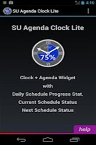 SU Agenda Clock Lite截图7