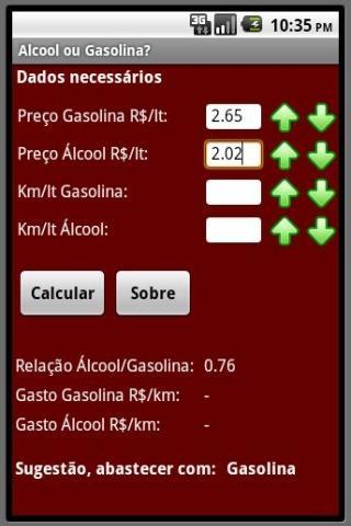 Alcool ou gasolina?截图2