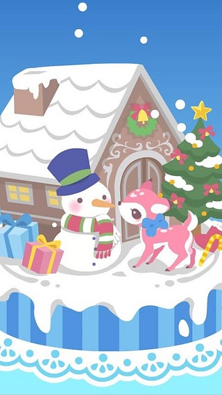 snow dream♪cute christmas(FREE截图1