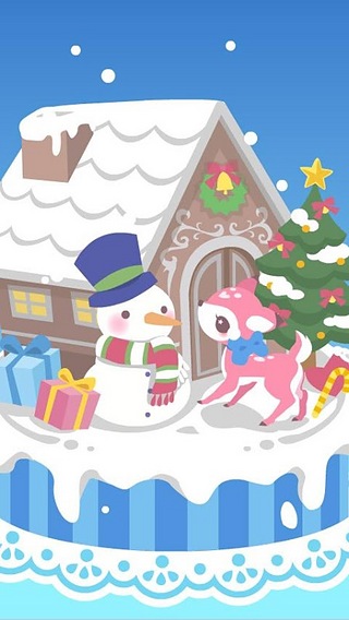 snow dream♪cute christmas(FREE截图2