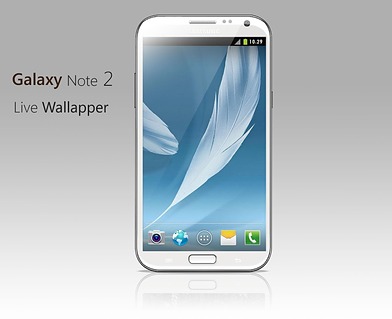 Galaxy note 2 livewallpaper截图1