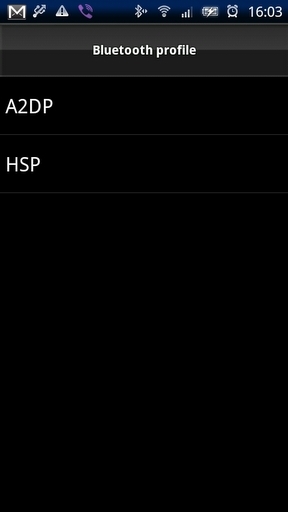 Bluetooth Profile Widget截图2
