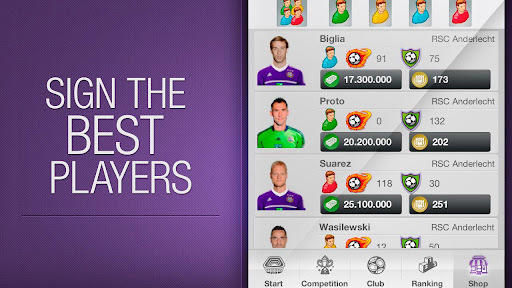 传奇足球经理 RSC Anderlecht Fantasy Manager截图1