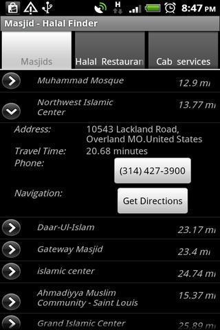 Masjid &amp; Halal Finder截图4