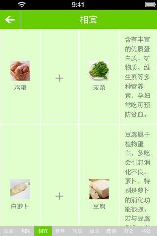 安全饮食查询截图3