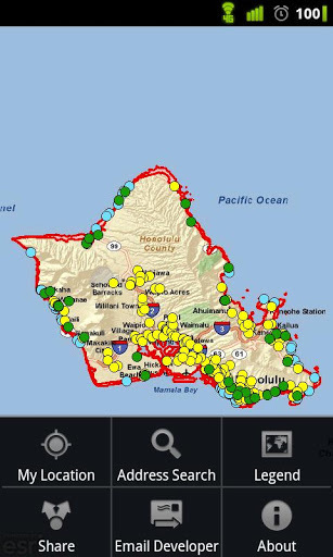 Honolulu Tsunami Evac. Zones截图1