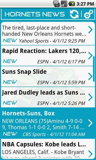 New Orleans Hornets News截图2