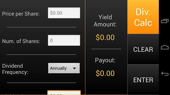 Dividend Calculator截图4