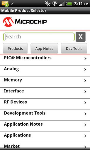 Mobile Product Selector截图5