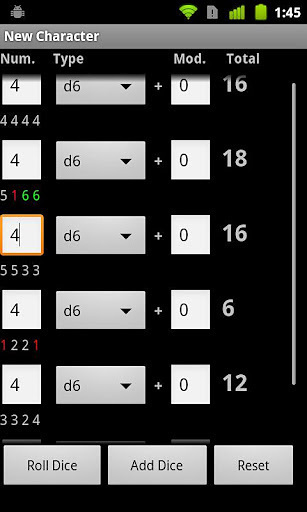 D20 DnD Dice Roller截图5