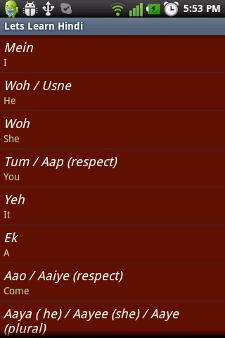 Lets Learn Hindi截图1