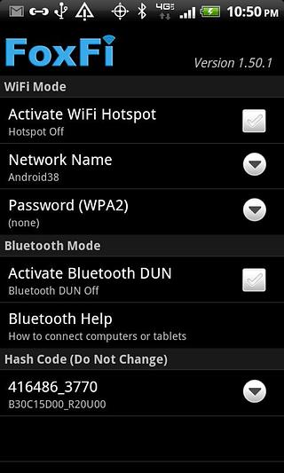 Honeycomb Bluetooth Tether截图3